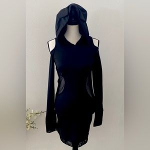 PRJON athleisure black sport dress size M